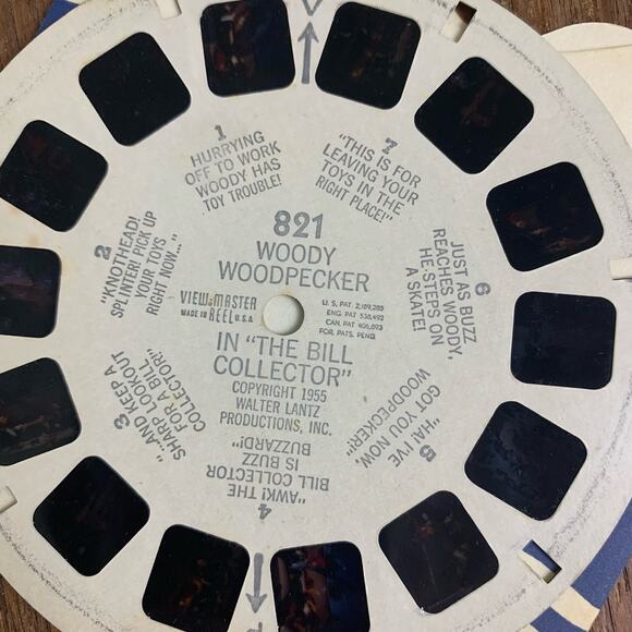View Master slide reels Woody the Woodpecker Andy Panda Chilly Willy the Penguin - Picture 4 of 8